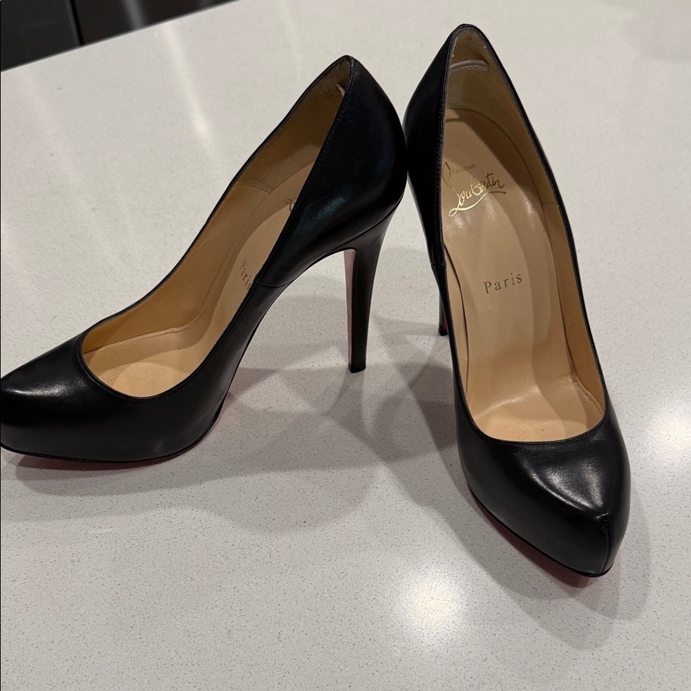 Christian Louboutin Black Stiletto Heels